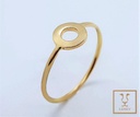 ANILLO CIRCULO CALADO 7.15MM