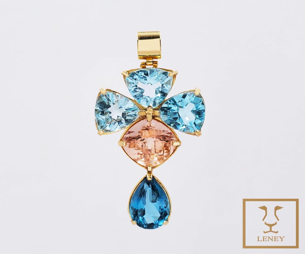 CRUZ GRANDE 44MM MORGANITE