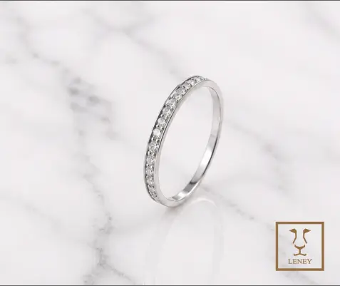 ANILLO CINTILLO 13 BRILLANTES