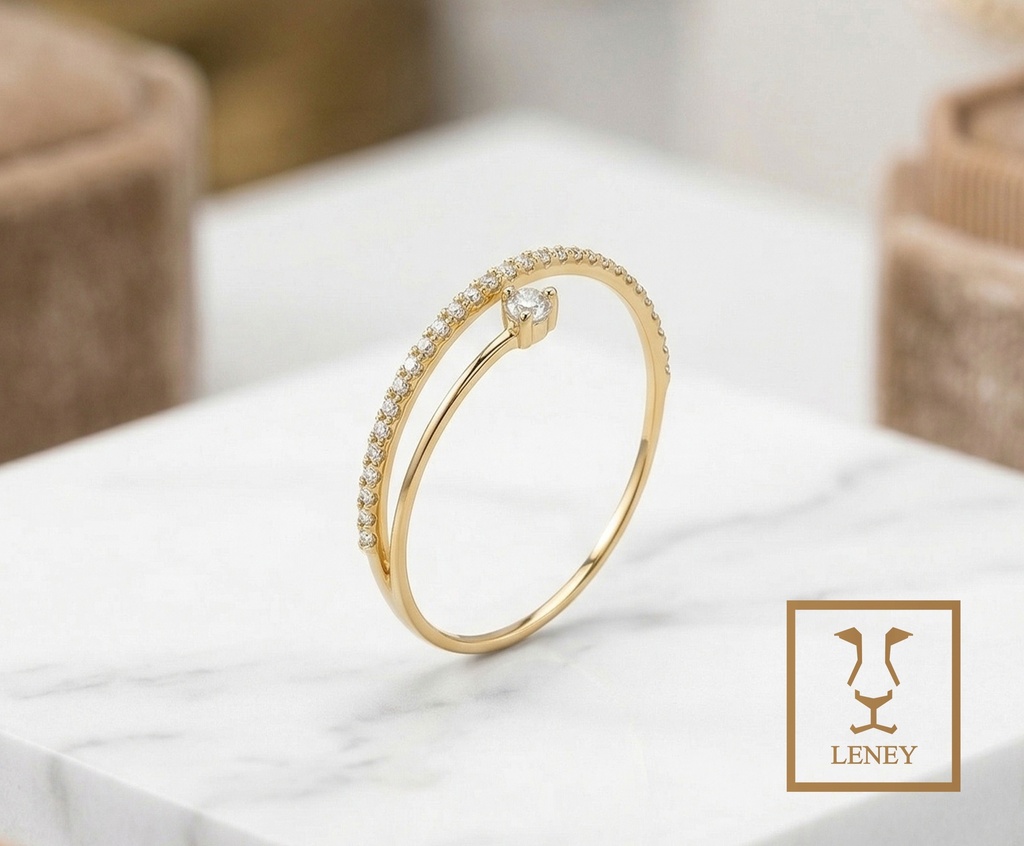 ANILLO CINTILLO ESPIRAL FLECHA