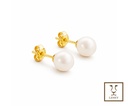 ARETE PERLA BOTON 4.5MM