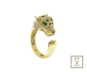 ANILLO PANTERA CARTIER CABEZA