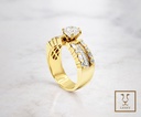 ANILLO SOLITARIO BRILLANTE CENTRAL