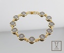 PULSERA 10 MEDALLAS SAN BENITO