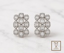 ARETE TRIPLE CINTILLO DE DIAMANTES
