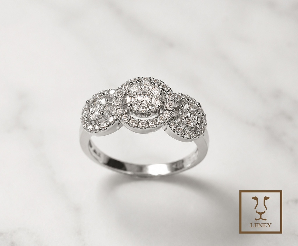 ANILLO CINTILLO TRIPLE CASA