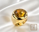 ANILLO CUPULA CITRINE 45CT