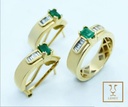 JUEGO 2 PIEZAS ANILLO