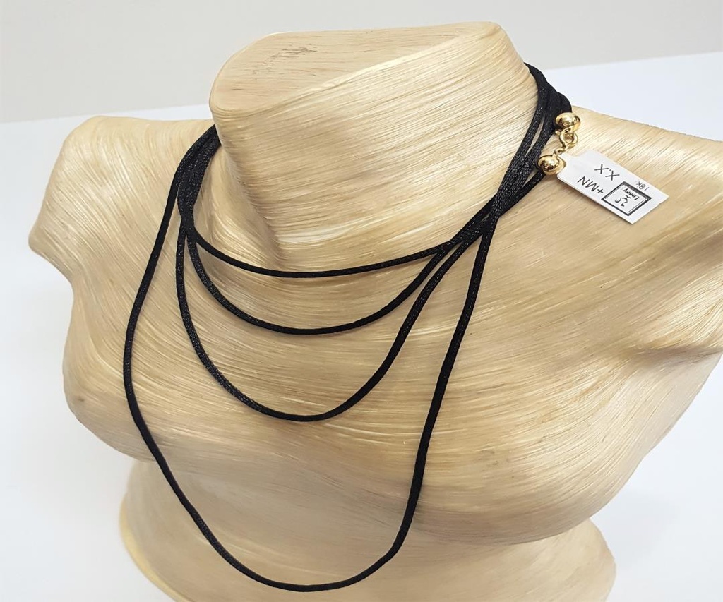 CAMISERO DE SEDA NEGRO