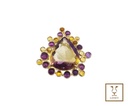 ANILLO GOTA AMETRINO 23X18MM