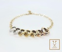 PULSERA ESLABON LOMO TRES