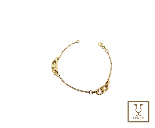 [1512W11] PULSERA GUCCI 2 ESLABON