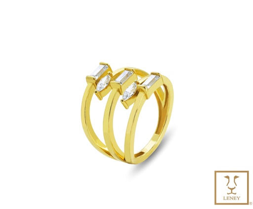 [1548W4] ANILLO SERPENTIN ESPIRAL DE 5