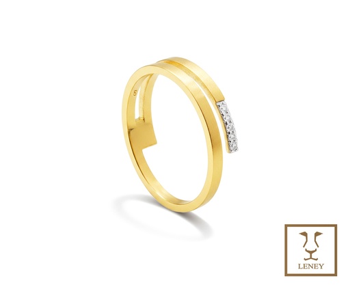 [1590W80] ANILLO SERPENTIN DOBLE CARRIL