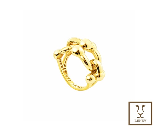 [1592W16] ANILLO TIFFANY ESLABONES U DE