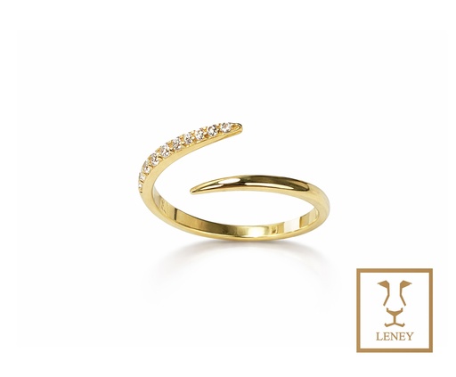 [1602W2] ANILLO CINTILLO ABIERTO TU Y