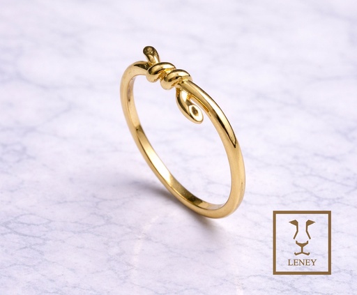 [1603W50] ANILLO TIFFANY KNOT NUDO