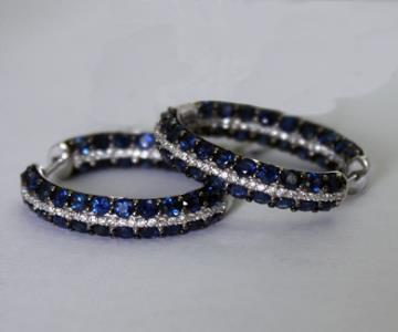 [888W2] ARGOLLA OVAL SAFIROS 5.01CT