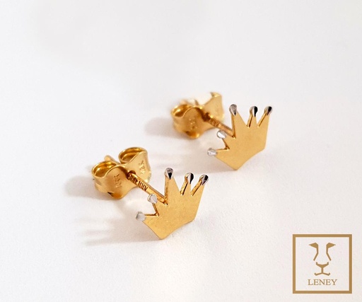[1334W49] ARETE CORONA REINA 7MM ALTO