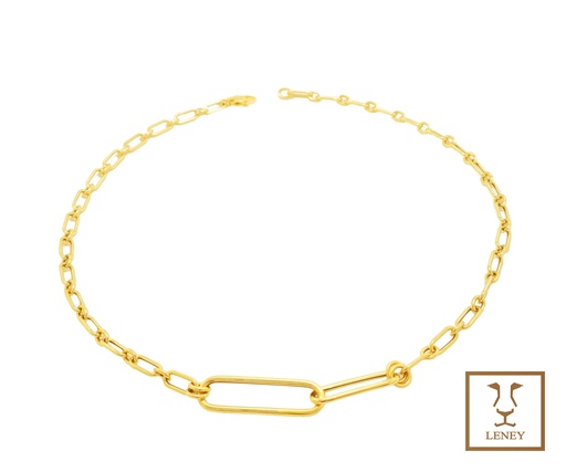 [1501W28] COLLAR O CADENA ESLABON