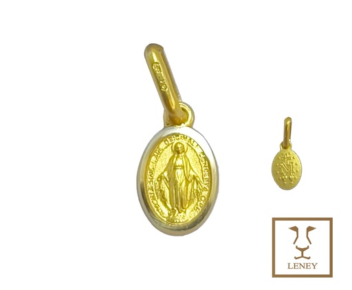 [1549W9] MEDALLA MILAGROSA PEQUENA DE 9MM