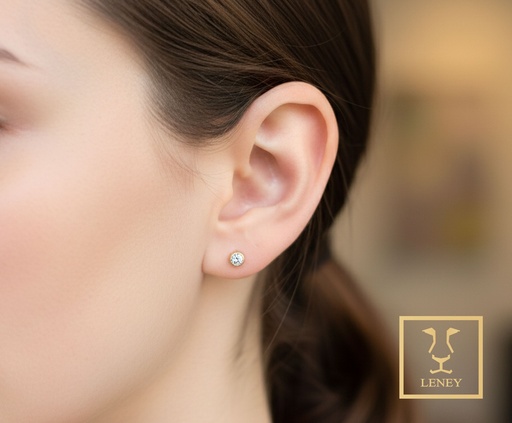 [1581W2] ARETE TOPO BRILLANTES 0.32CT