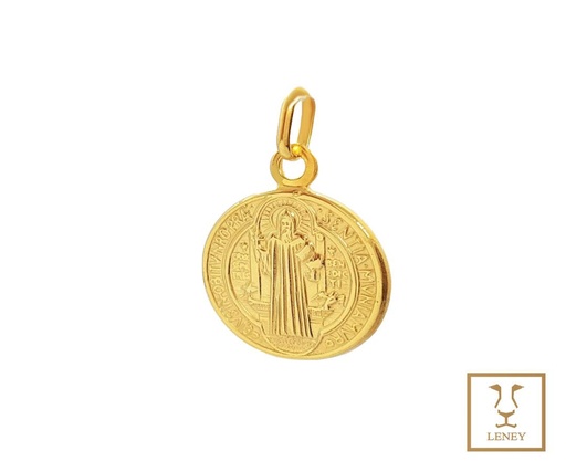 [1384W16] MEDALLA SAN BENITO 11MM